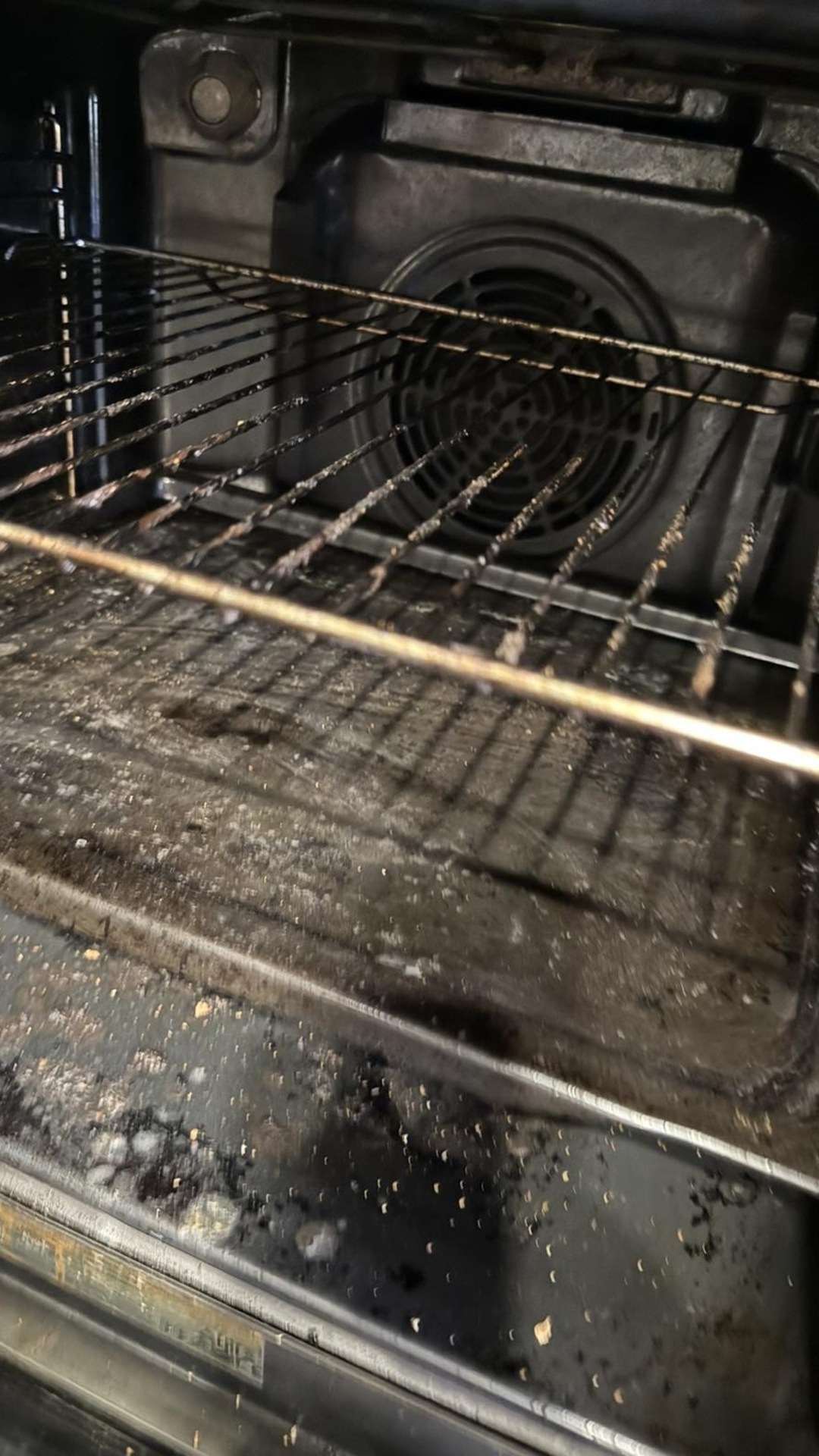 Before photo for Oven and Fridge Cleaning